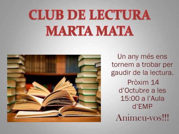 club de lectura 2013-2014 (1)